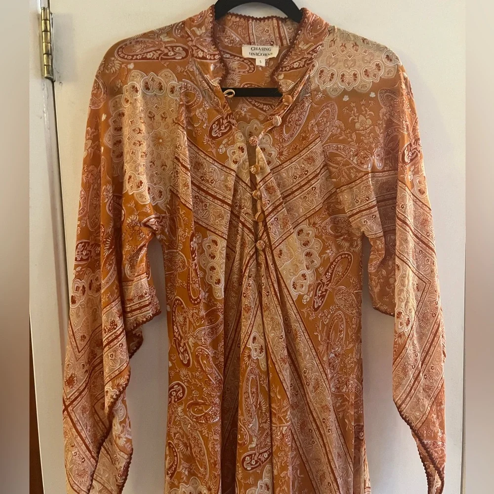 Chasing Unicorns Alabama Getaway Maxi Caftan Dress - Picture 5 of 11